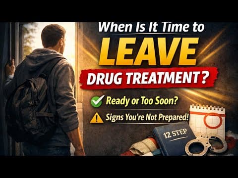 When Is It Time to Leave Drug Treatment?